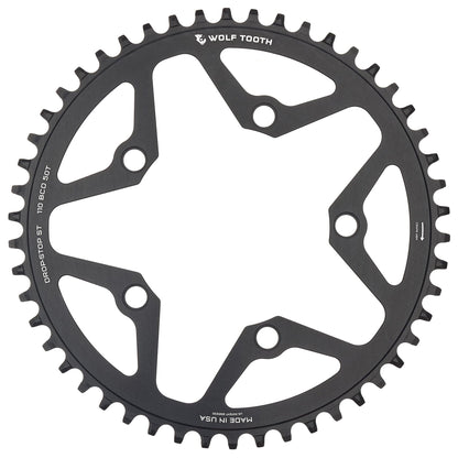 Drop-Stop ST / 50T 110 BCD Gravel / CX / Road Chainrings