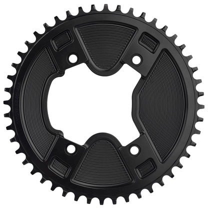 Aero 110 BCD Asymmetric 4-Bolt Chainrings for Shimano GRX Cranks