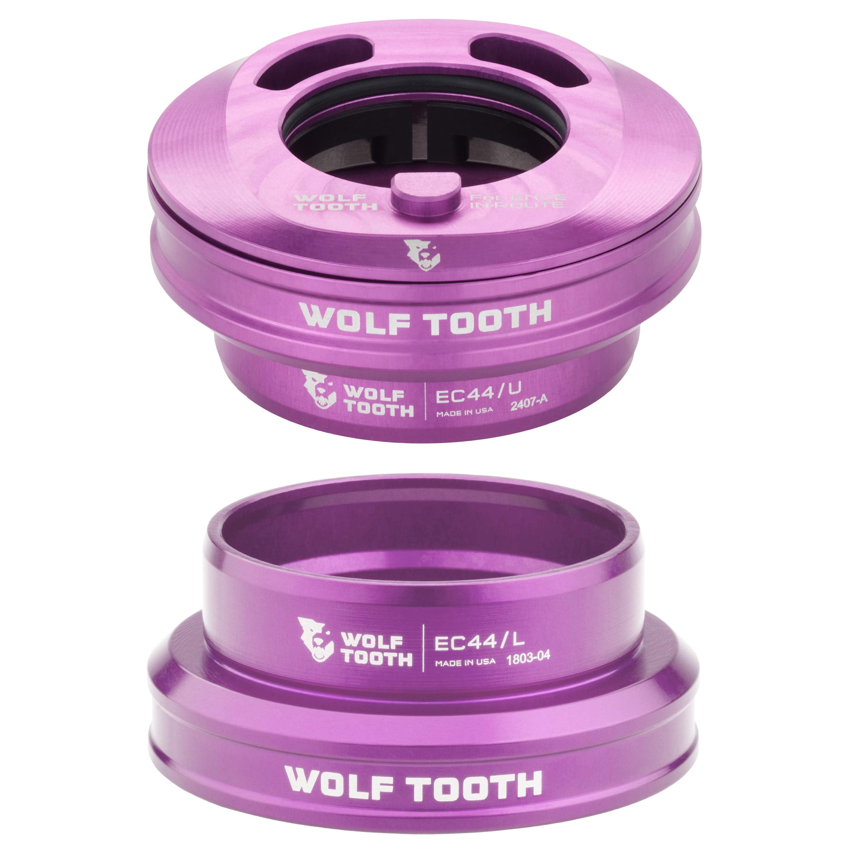 EC44 Upper & Lower Set / Purple Wolf Tooth Premium Internal Headset for ENVE IN-Route System