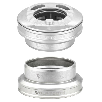 EC44 Upper & Lower Set / Raw Silver Wolf Tooth Premium Internal Headset for ENVE IN-Route System