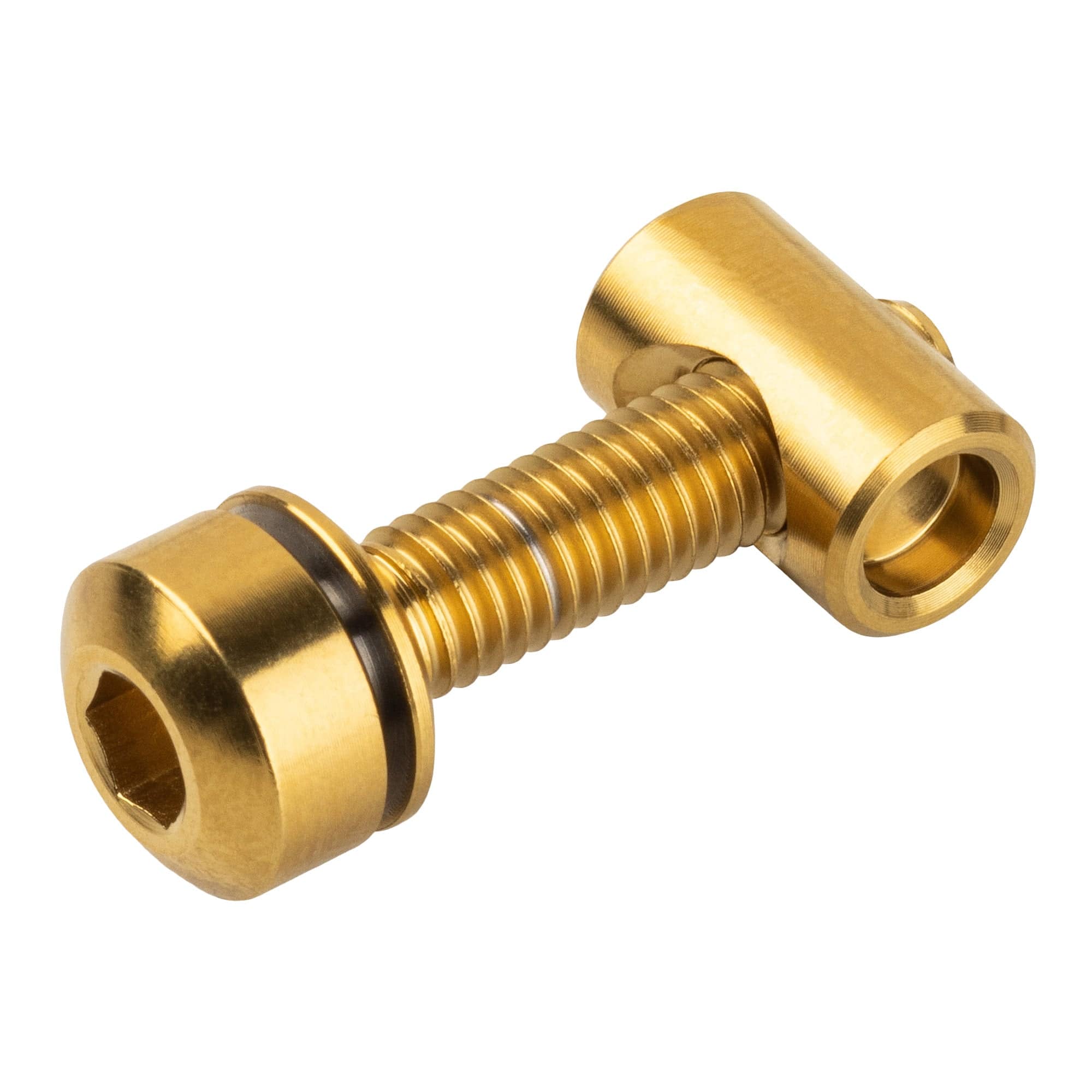 Bolt Closure / Gold Seatpost Clamp Titanium Bolt Hardware Upgrade Kit