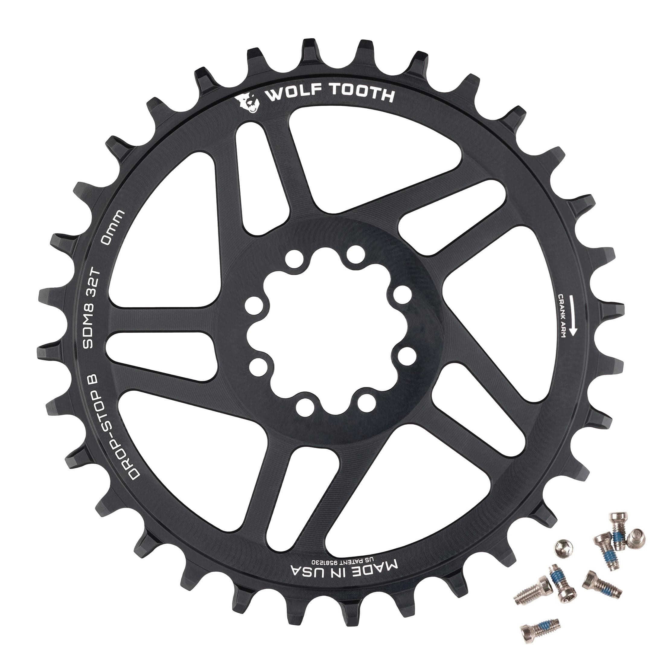 Direct Mount Chainrings for SRAM 8-Bolt Mountain Cranks