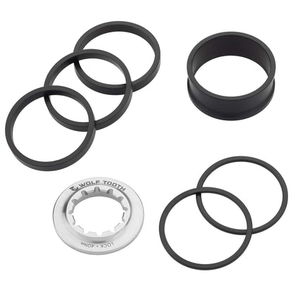 Single Speed Spacer Kit with Lockring Single Speed Spacers Kit