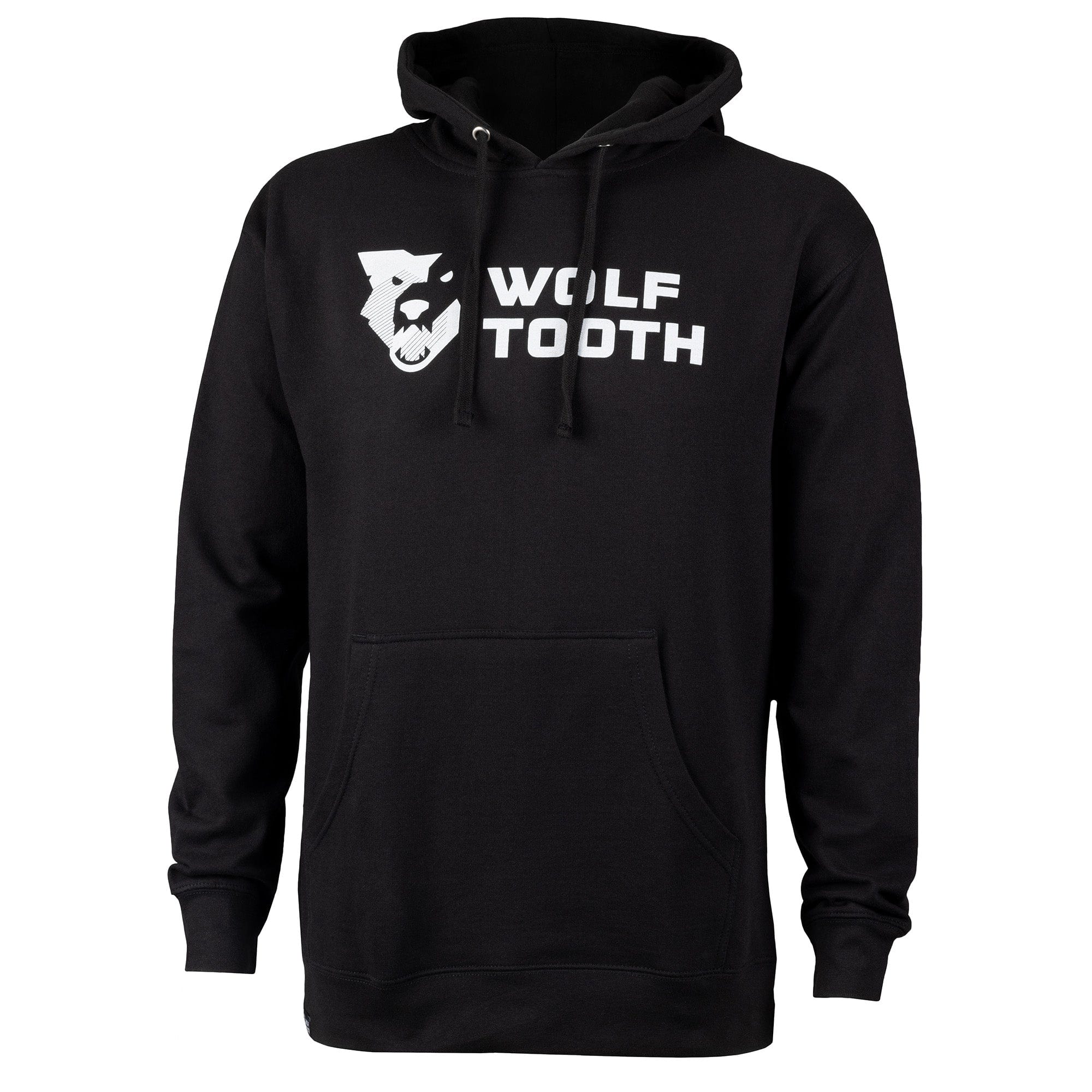 Black / Small Wolf Tooth Strata Logo Hoodie