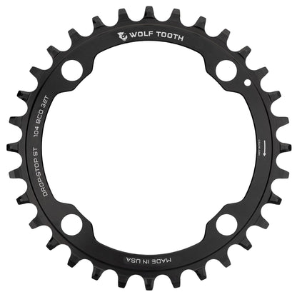 Black / 32T / Drop-Stop ST 104 BCD Chainrings - Drop-Stop A