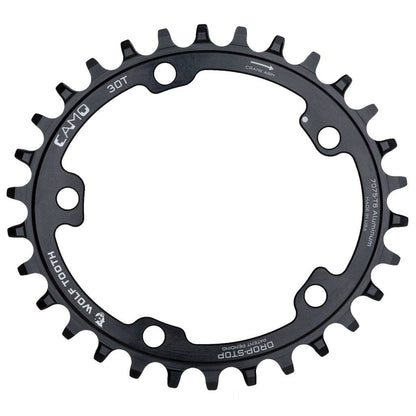 Drop-Stop A / 34T CAMO Aluminum Oval Chainring