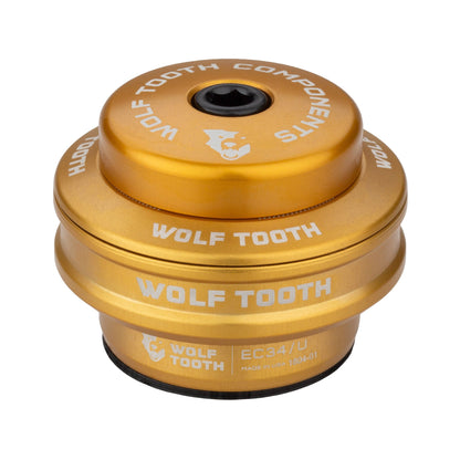 Upper / EC34/28.6 16mm Stack / Gold Wolf Tooth Premium EC Headsets - External Cup