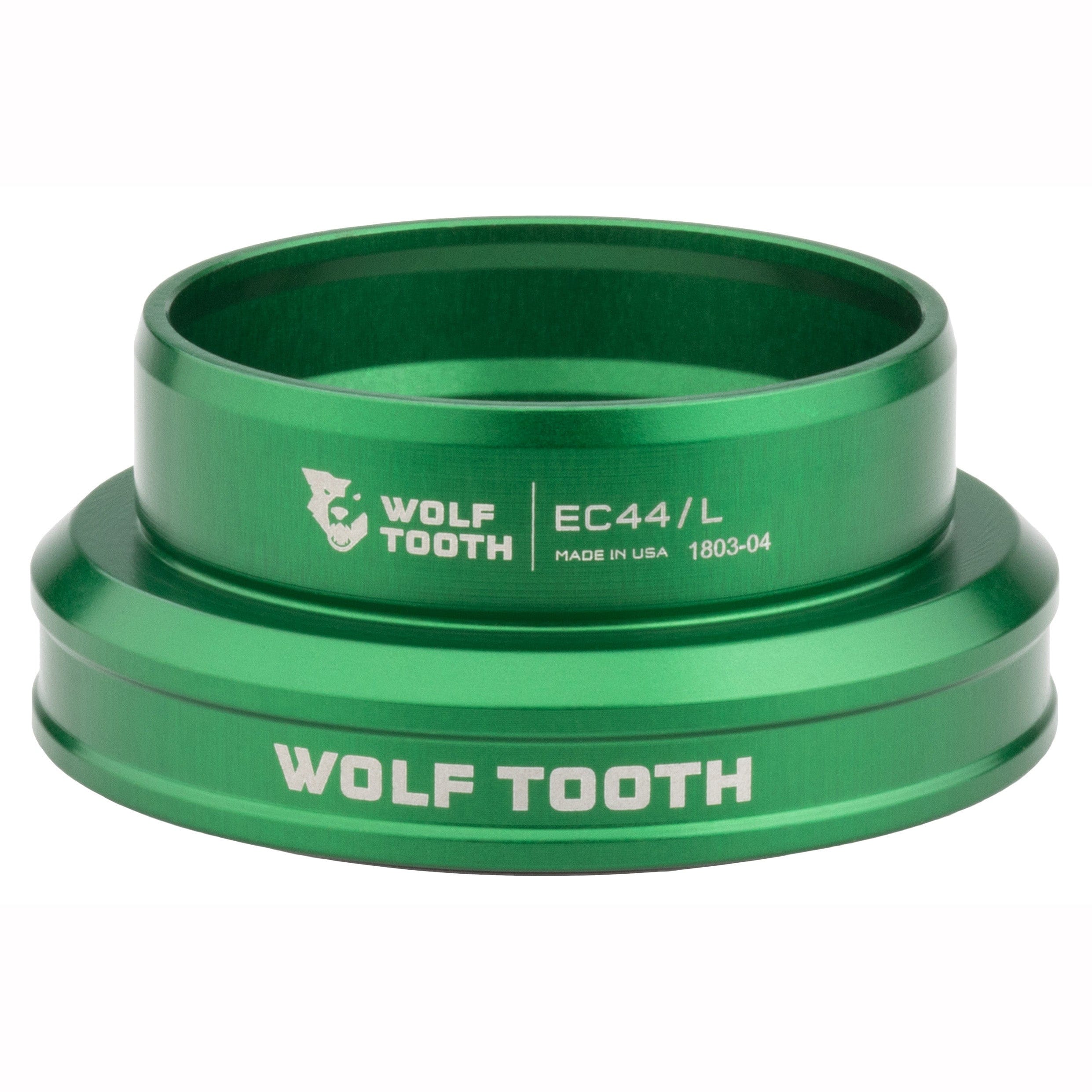 Lower / EC44/40 / Green Wolf Tooth Premium EC Headsets - External Cup