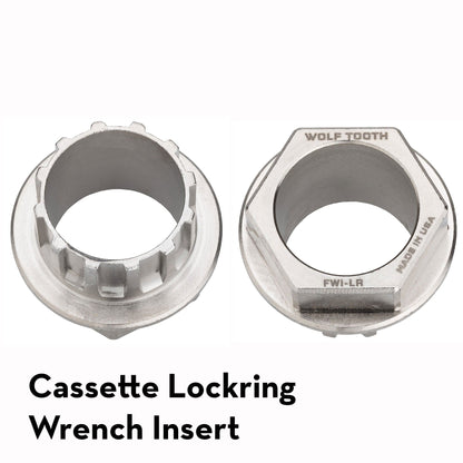 Pack Wrench and Insert Kit Pack Wrench and Inserts Kit - Ultralight BB Wrench and 1-Inch Hex Inserts