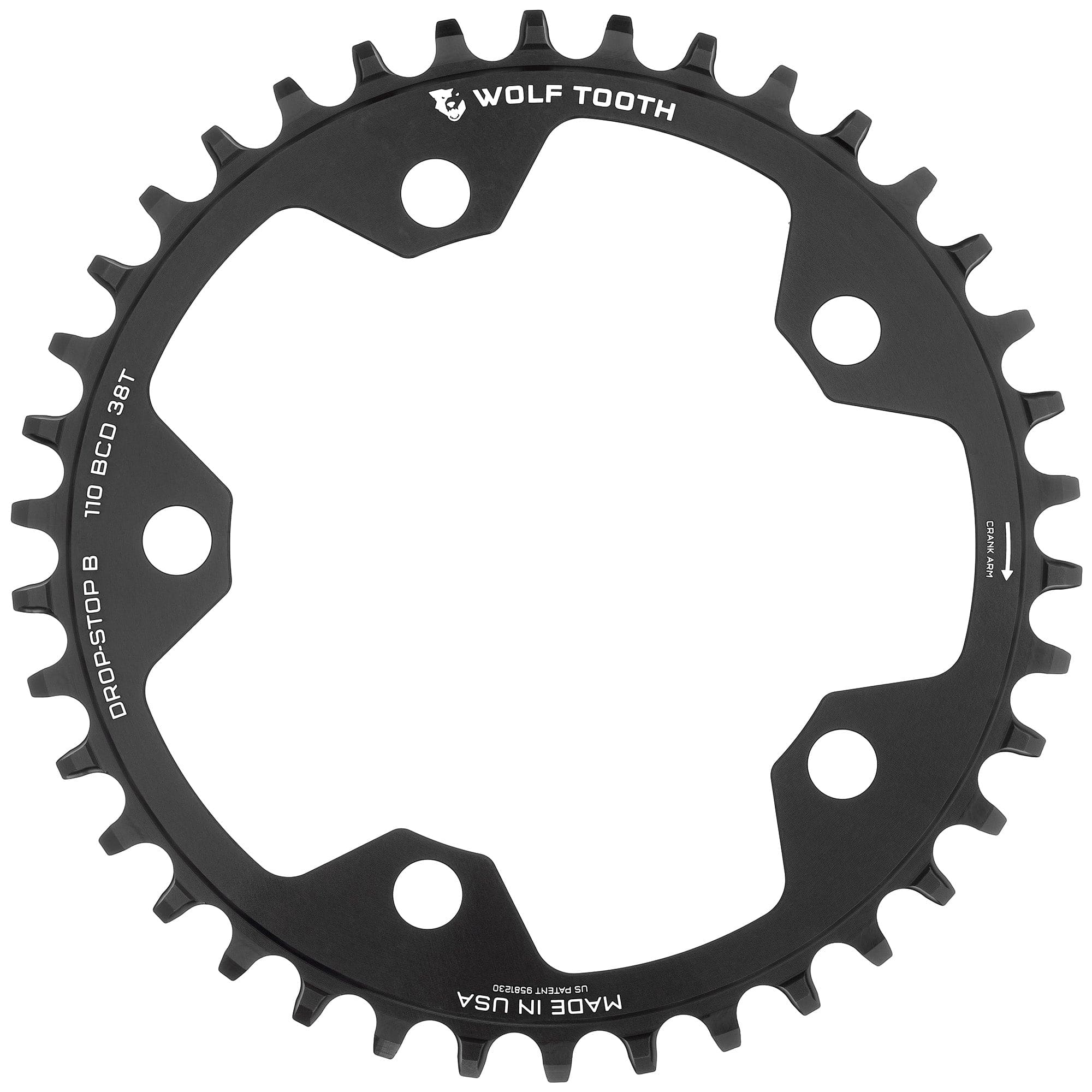 Drop-Stop B / 38T 110 BCD Gravel / CX / Road Chainrings