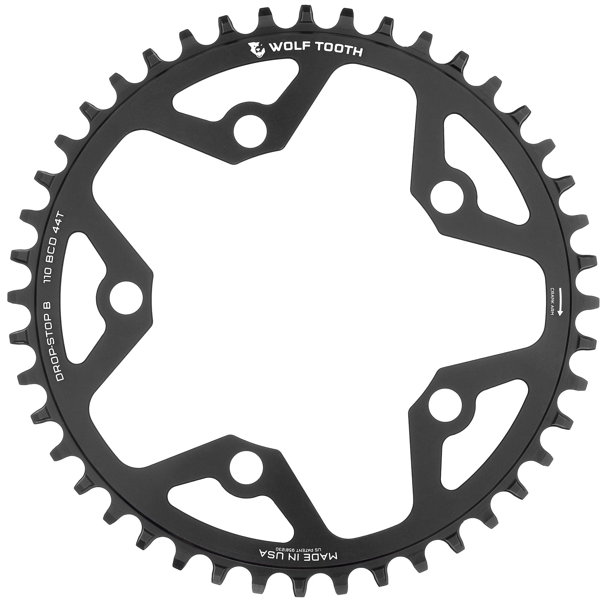 Drop-Stop B / 44T 110 BCD Gravel / CX / Road Chainrings