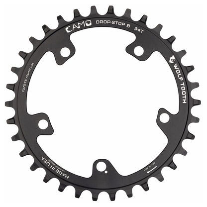 Drop-Stop B / 28T CAMO Aluminum Round Chainring