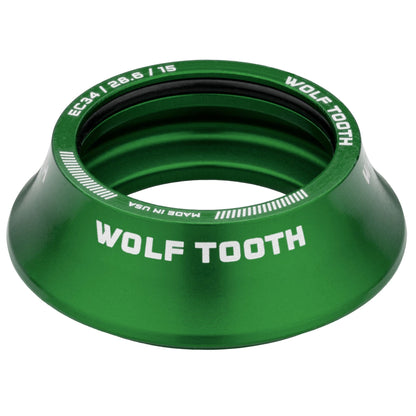 EC / 15mm cap / Green Headset Top Cap