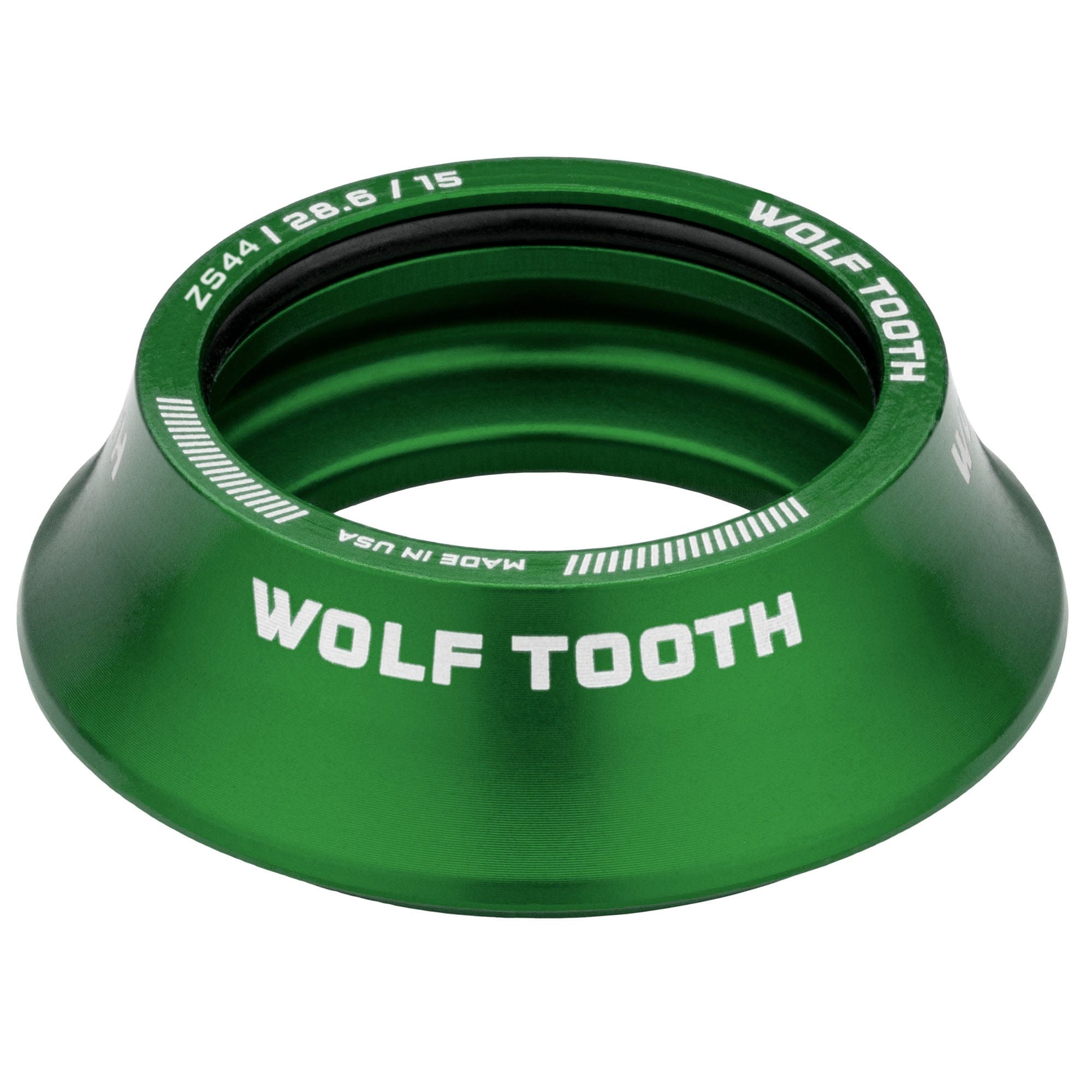 ZS / 15mm cap / Green Headset Top Cap