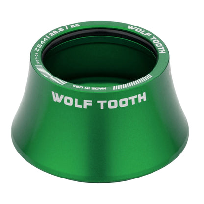 ZS / 25mm cap / Green Headset Top Cap