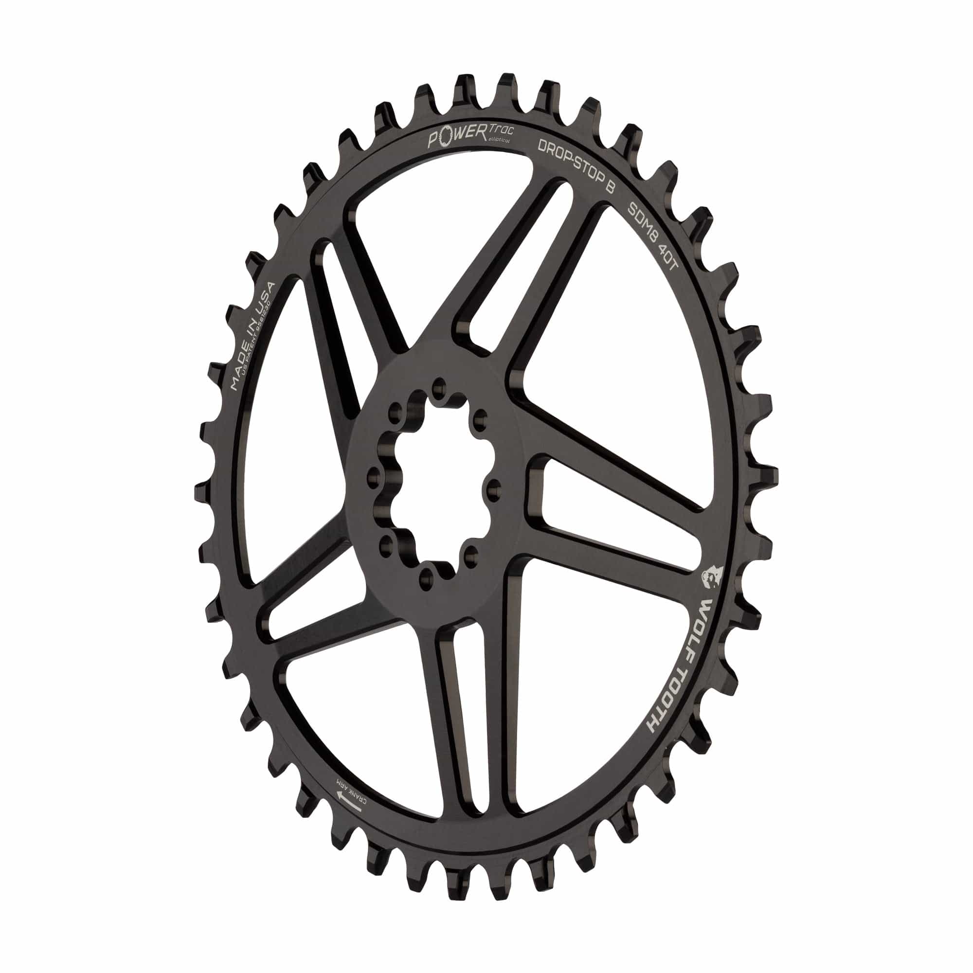 Oval Direct Mount Chainrings for SRAM 8-Bolt Gravel / Road Cranks