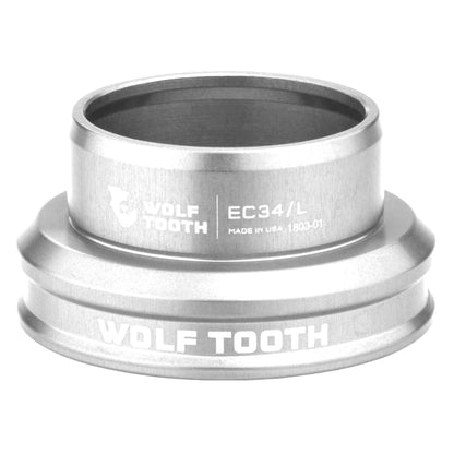 Lower / EC34/30 / Raw Silver Wolf Tooth Premium EC Headsets - External Cup