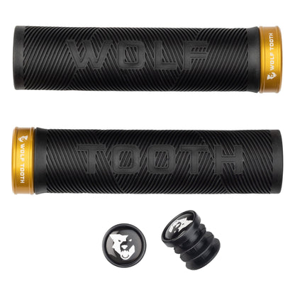 Black / Gold Echo Lock-On Grips