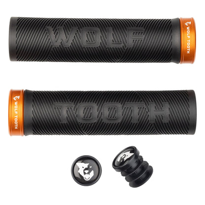 Black / Orange Echo Lock-On Grips