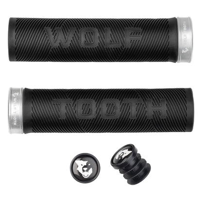 Black / Raw Silver Echo Lock-On Grips