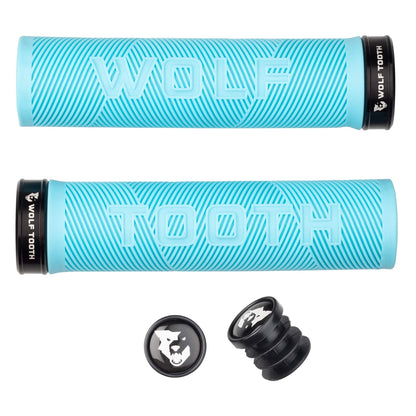 Teal / BLK Echo Lock-On Grips – Colors