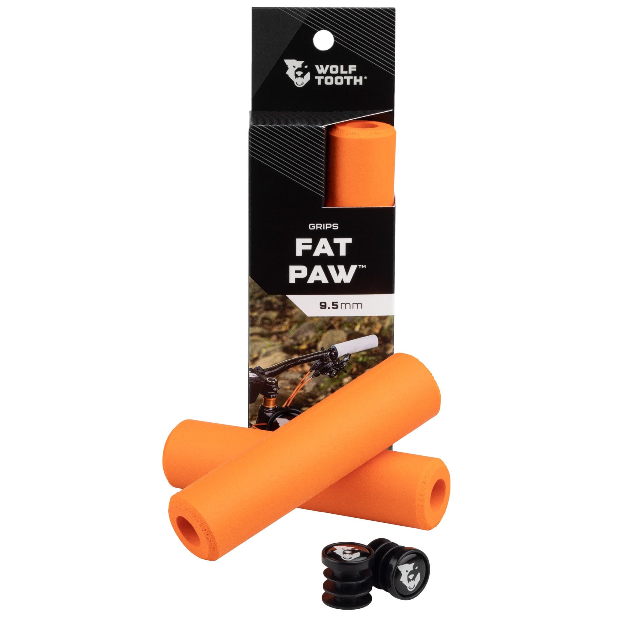 Silicone / Orange Fat Paw Grips