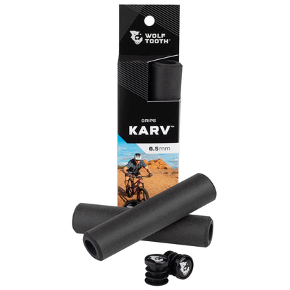 Silicone / Black Karv Grips