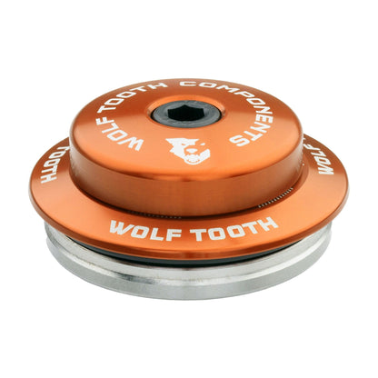 Upper / Orange Wolf Tooth Premium IS Headsets for Specialized - Integrated Standard