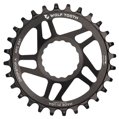 Drop-Stop A / 28T / 6mm Offset Direct Mount Chainrings for Race Face Cinch