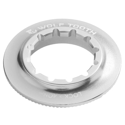 Centerlock Rotor Lockring - Internal Spline / Raw Silver Centerlock Rotor Lockring – Internal Spline