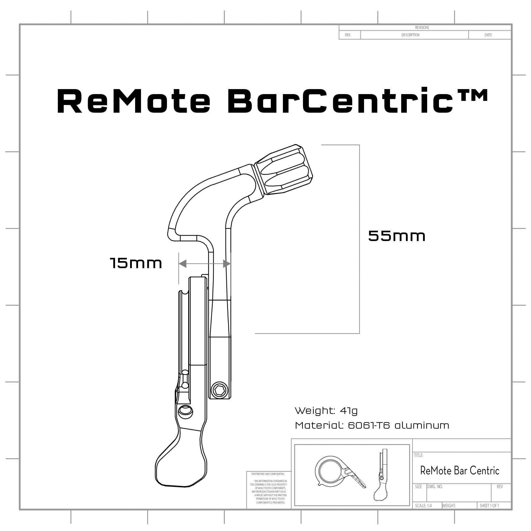 Black ReMote BarCentric