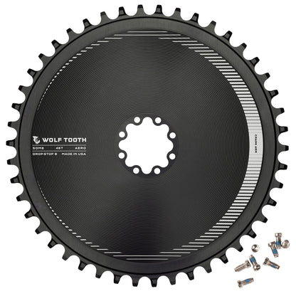 Drop-Stop B / 46T Aero Direct Mount Chainring for SRAM 8-Bolt Gravel / Road Cranks