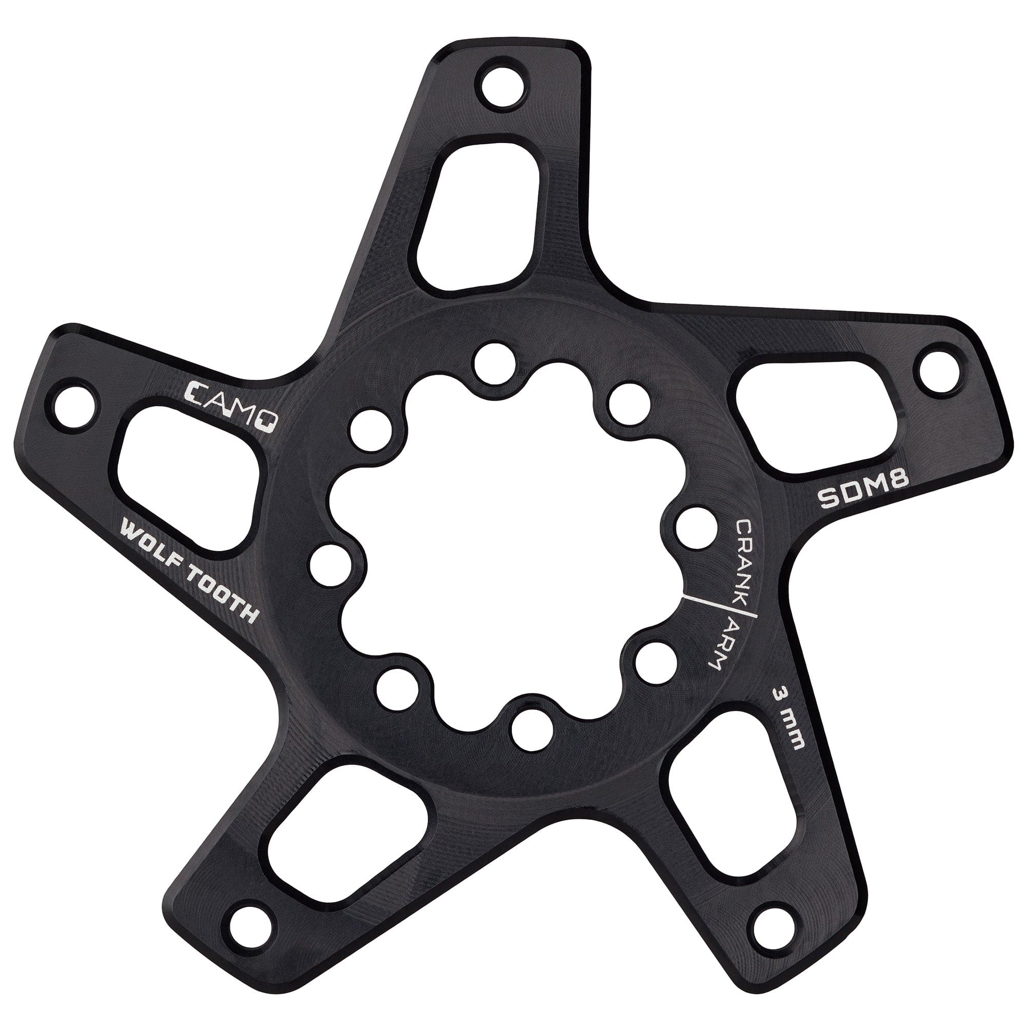 M5 Boost / 3MM Offset CAMO Direct Mount Spider for SRAM 8-Bolt