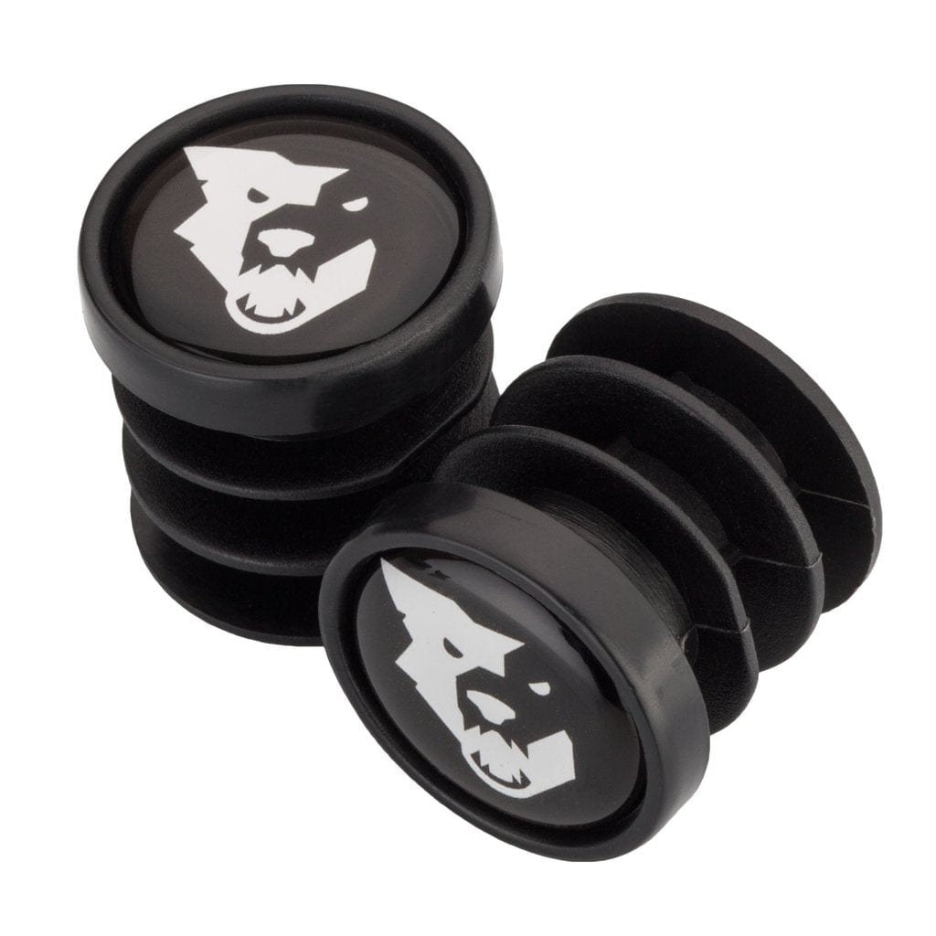 Bar End Plugs - Set of 2 / Black Bar End Plug Replacement Parts