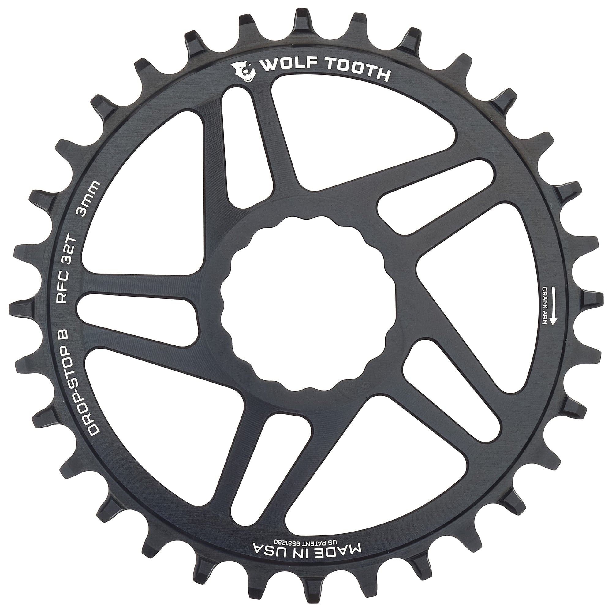 Drop-Stop B / 32T / 3MM Offset Direct Mount Chainrings for Race Face Cinch