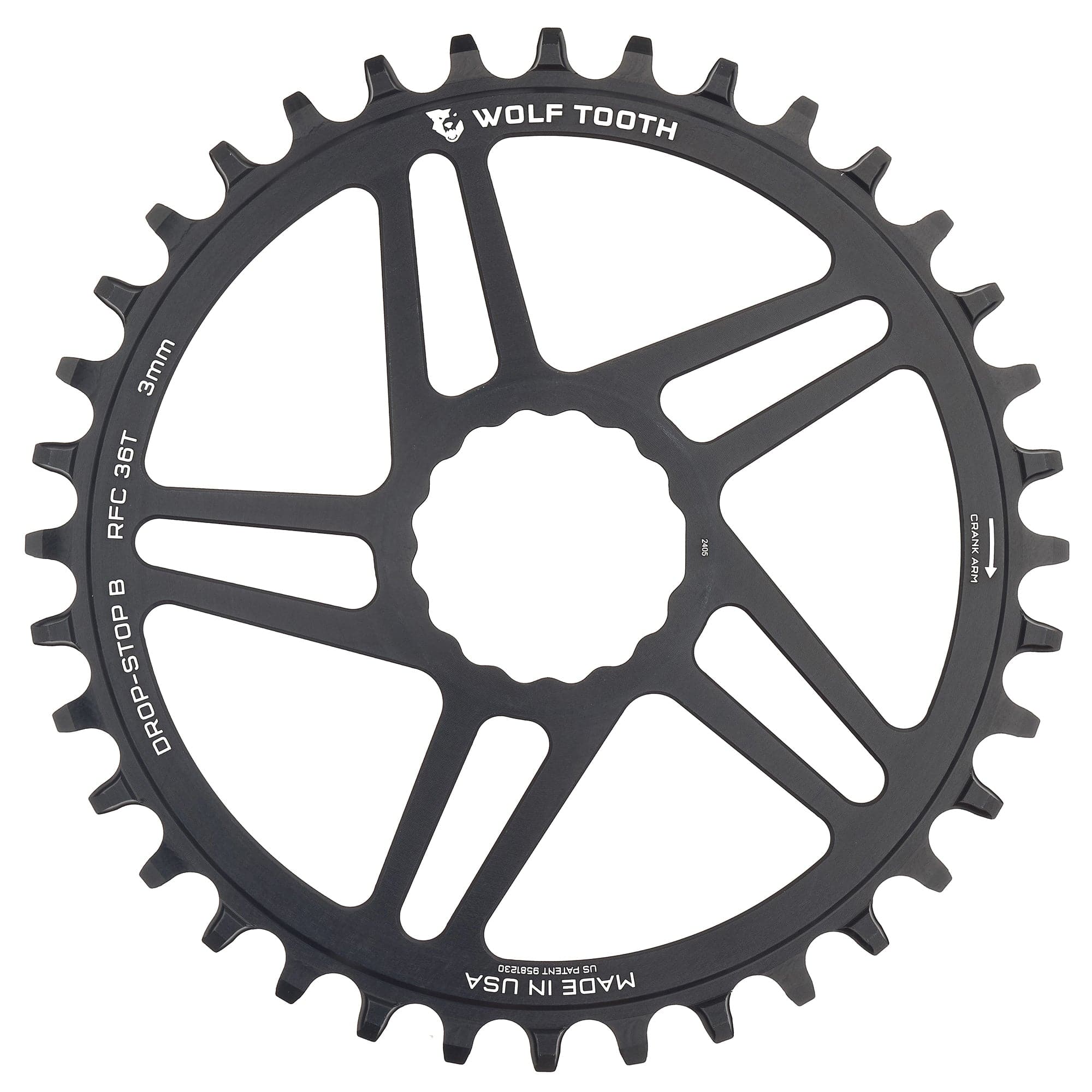 Drop-Stop B / 36T / 3MM Offset Direct Mount Chainrings for Race Face Cinch