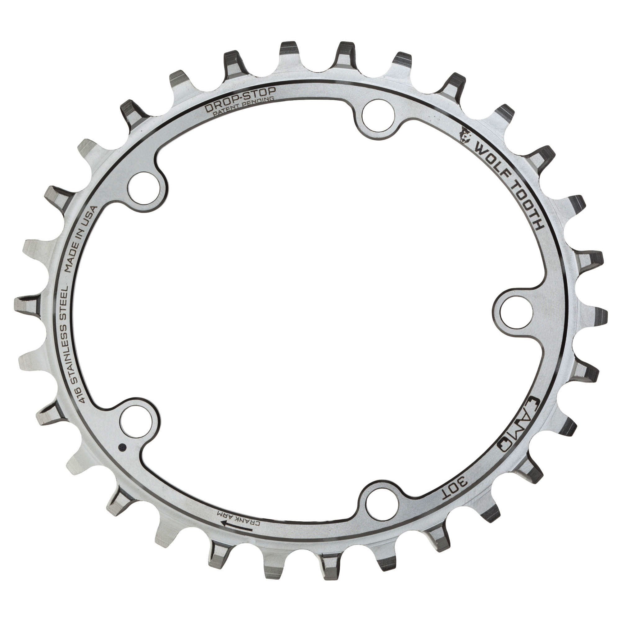 CAMO Stainless Steel Elliptical Chainring