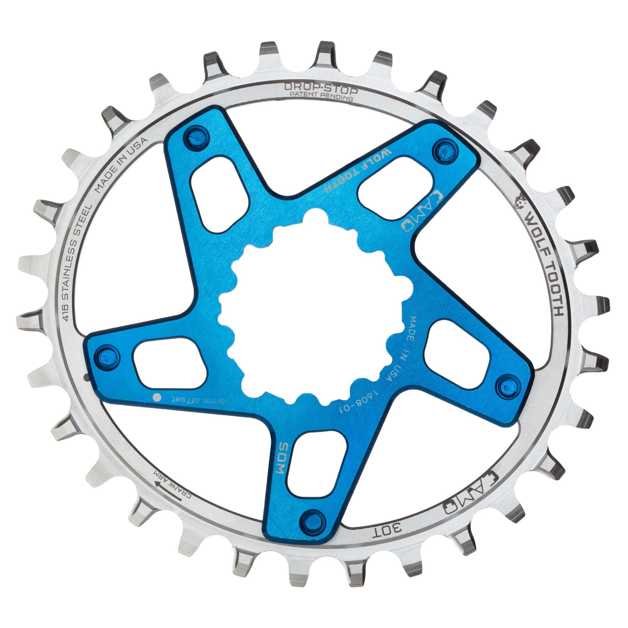 CAMO Stainless Steel Elliptical Chainring