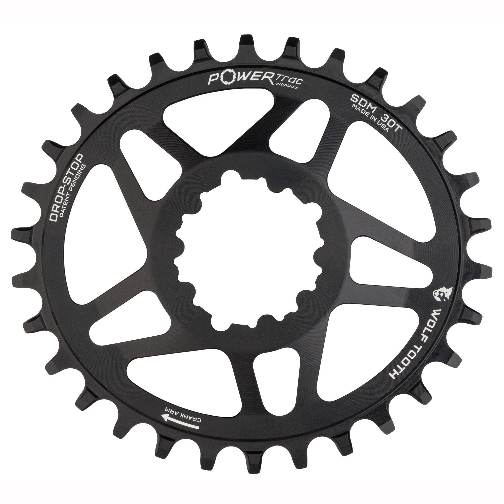 Elliptical Direct Mount Chainrings for SRAM Cranks