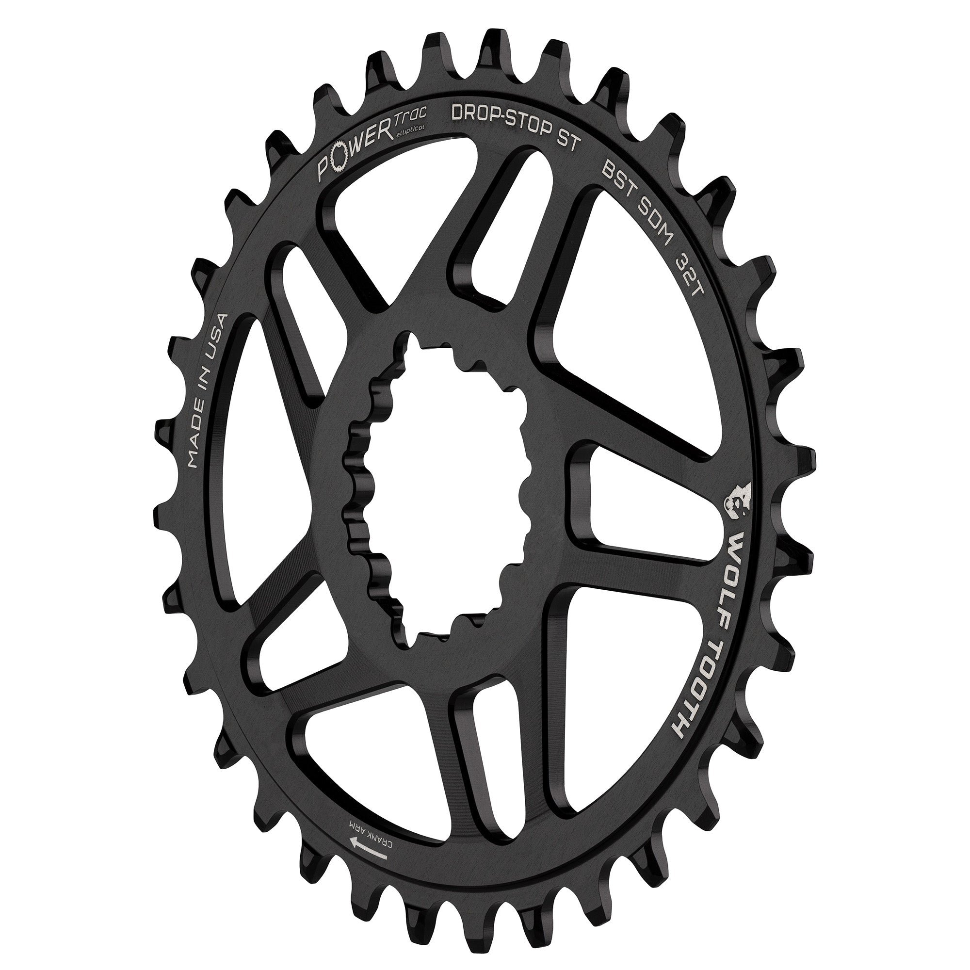 Elliptical Direct Mount Chainrings for SRAM Cranks